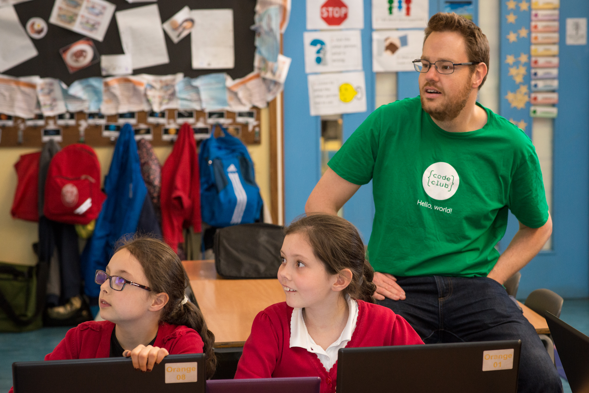 a Code Club in action