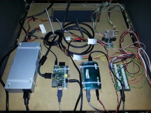20121112_072207 Raspberry Pi and other innrds MAME cabinet