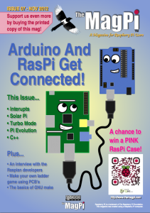 The MagPi, issue 7 The MagPi, issue 7