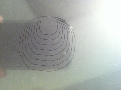 sketchdetail circles on a greyscale display
