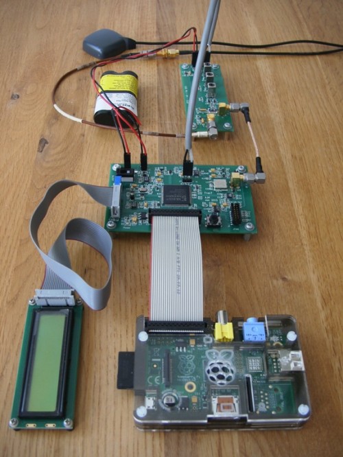 Homemade GPS receiver Raspberry Pi