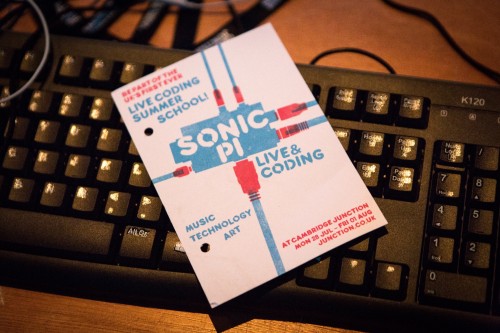 Sonic Pi Live & Coding summer school 