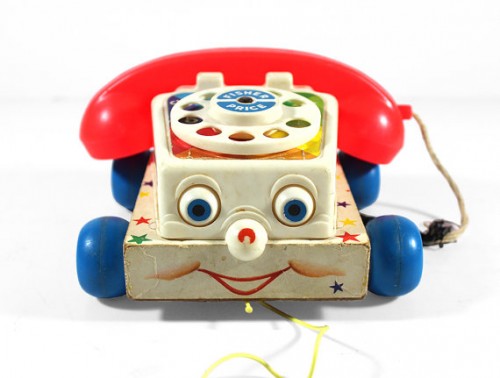 Talking Fisher Price smartphone - Raspberry Pi