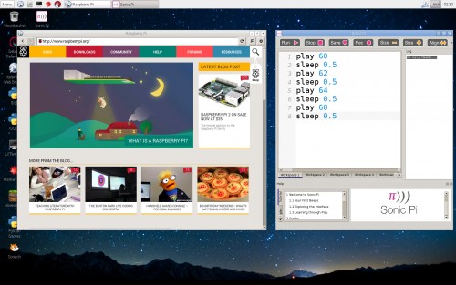 PiNet desktop