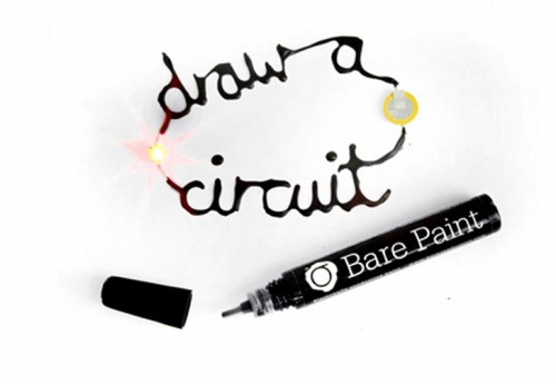 Bare Conductive is an conductive paint