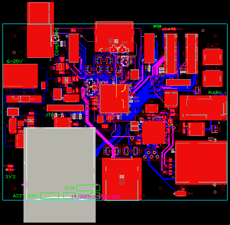 Alpha boards in manufacture