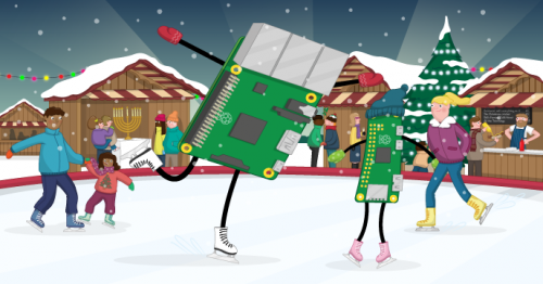 An ice-skating Raspberry Pi - The Raspberry Pi Christmas Shopping List 2017