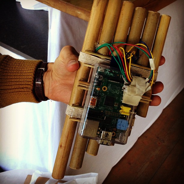 The Junk Drum Machine Raspberry Pi