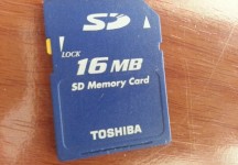 16MB SD card