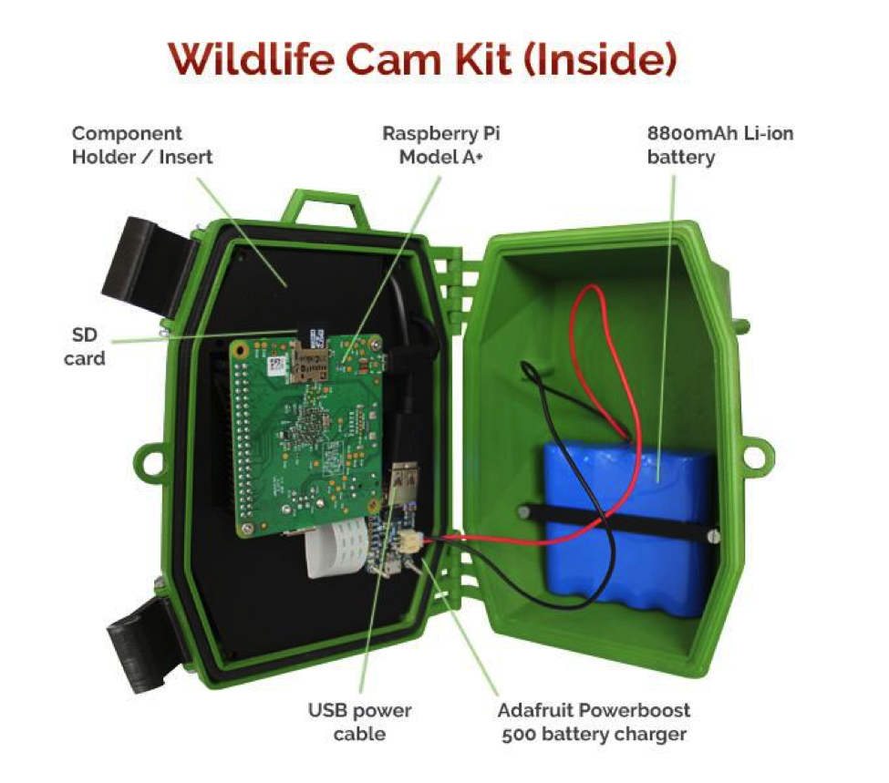 Naturebytes wildlife cam kit Raspberry Pi