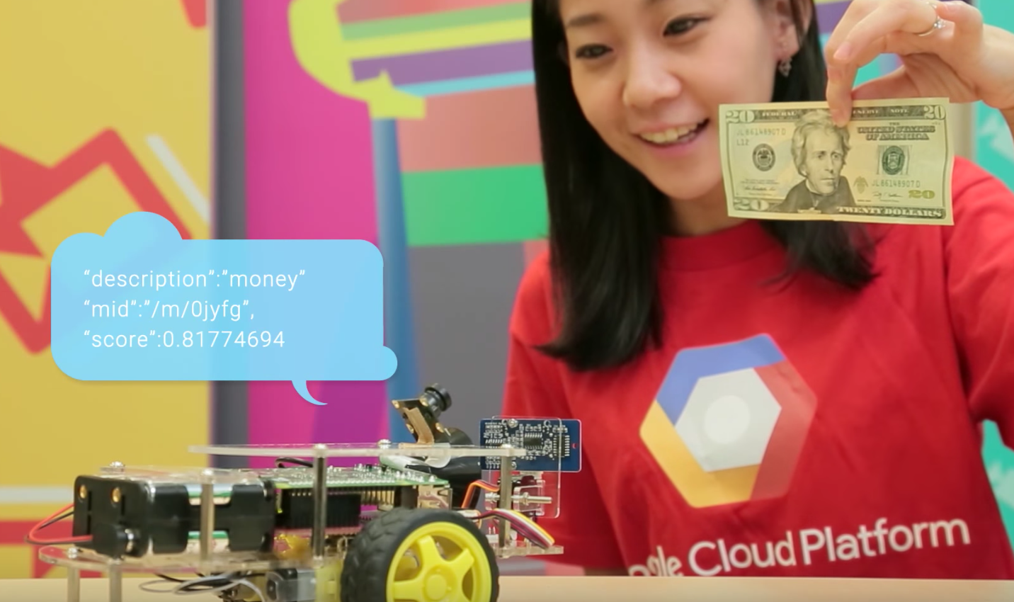 Raspberry Pi with cloud vision at Google I/O Raspberry Pi