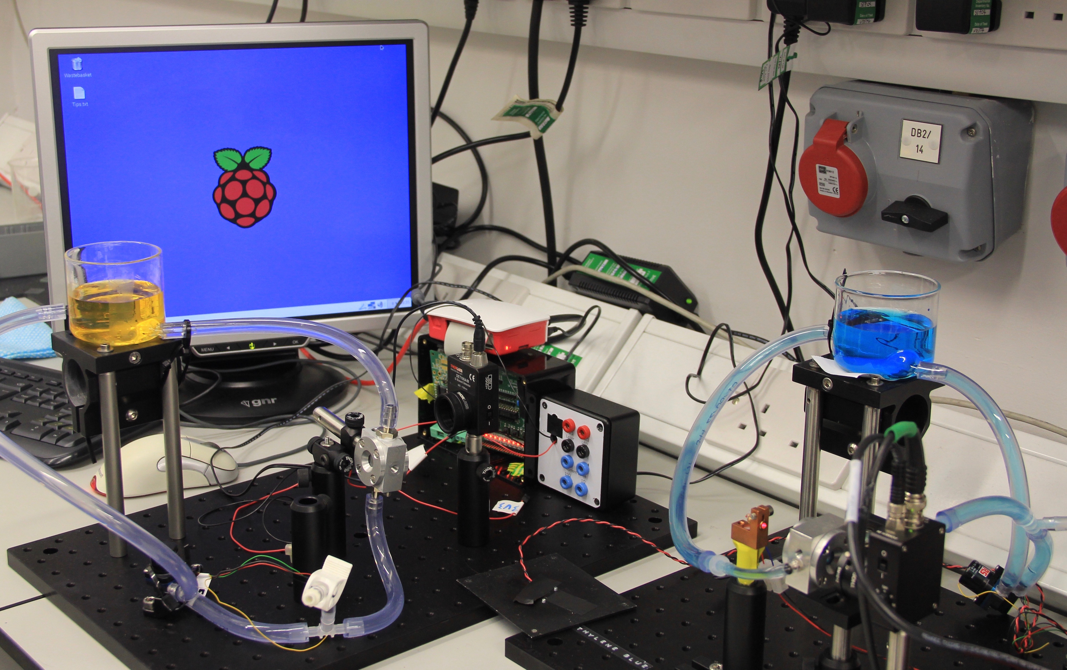 Photocatalysis with a raspberry pi raspberry pi