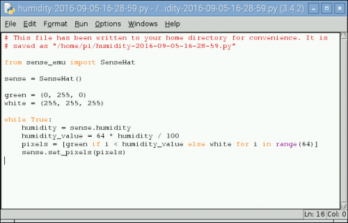 Desktop Sense HAT emulator - Raspberry Pi Foundation