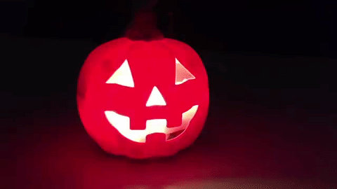 Halloween Pumpkin Lamp