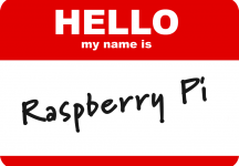 Raspberry Pi Name Badge