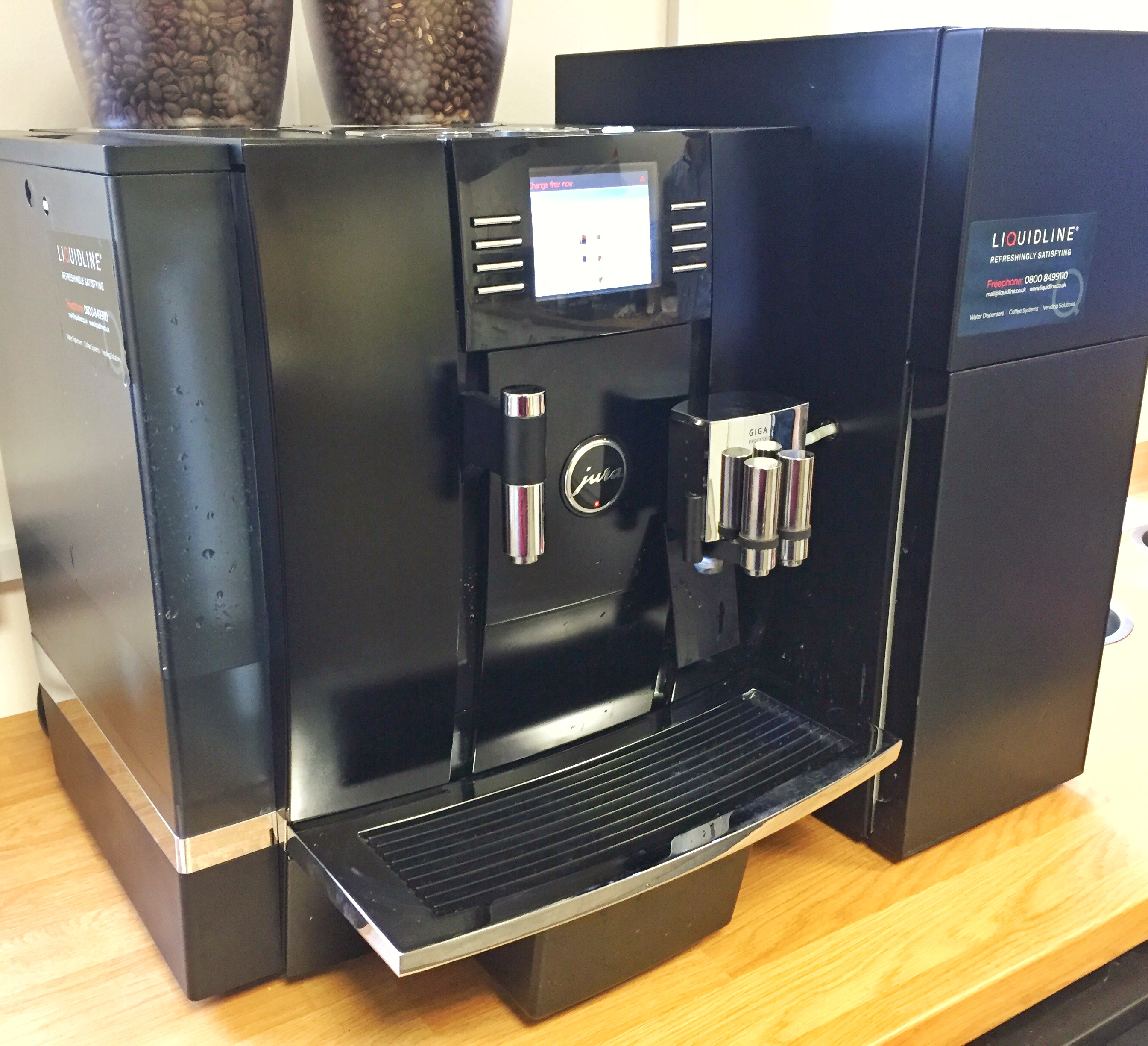 Pi Towers coffee machine glamour shots Raspberry Pi