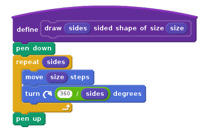 Custom shape-drawing block with Scratch 2.0