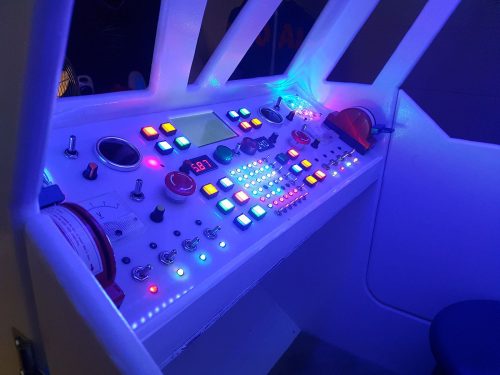 spaceship bunk bed Raspberry Pi