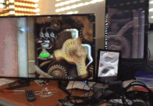 raspberry ink pi using displays arranged beamer playback freely screens info