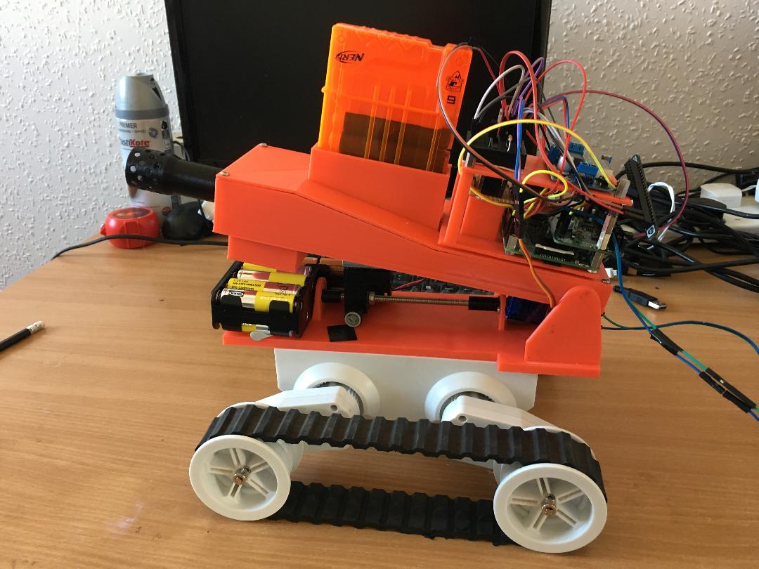 nerf robot tank