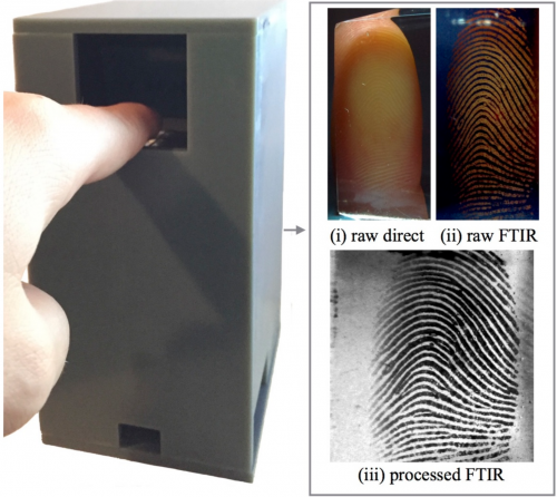 RaspiReader fingerprint scanner by PRIP lab