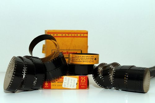 Super 8 film reels