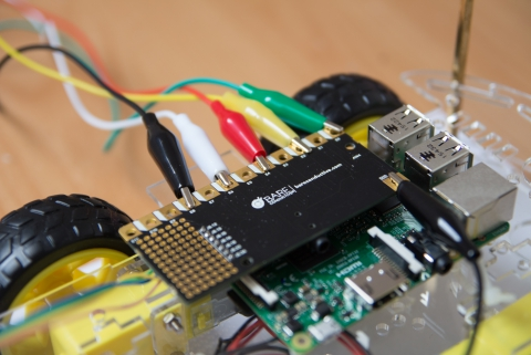 Raspberry Pi and bare conductive Pi Cap