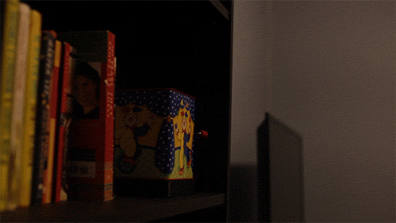 Haunted Jack in the Box Sidling up to Sean Hodgins' Haunted Jack in the Box