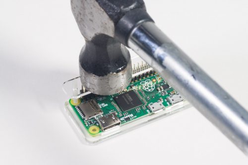 Adafruit Raspberry Pi Haunted Portrait Hammer Header