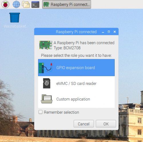 Raspberry Pi GPIO expander A screenshot of the GPIO expander GUI