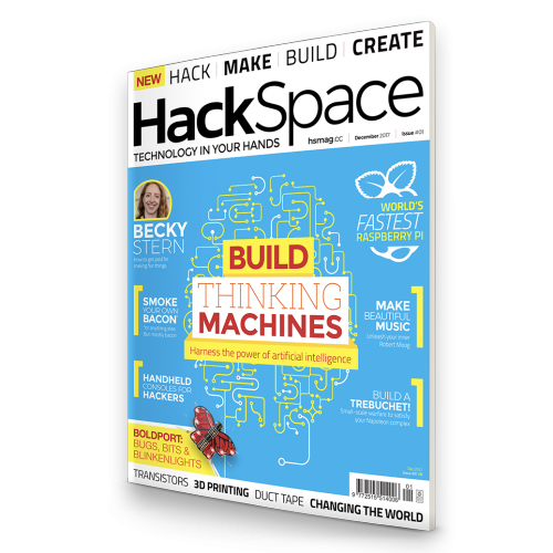 The front cover of HackSpace magazine issue 1