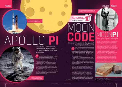 Raspberry Pi Projects Book Volume 3 The MagPi Magazine An article about the Apollo Pi project in The Official Projects Book volume 3