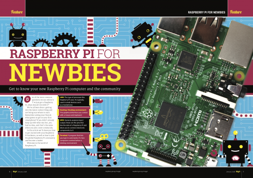 Raspberry Pi MagPi 65 Newbie Guide