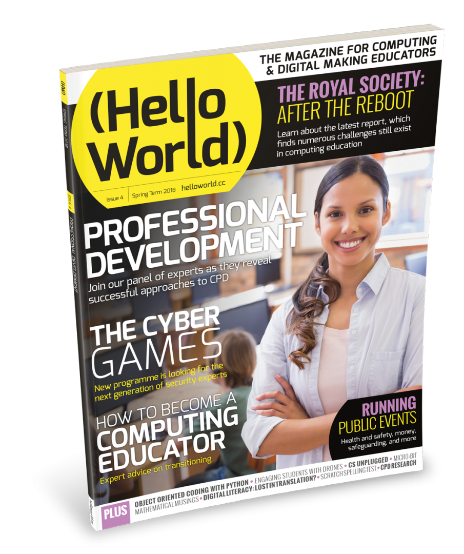 Hello World Issue 4: Professional Development - Raspberry Pi Foundation