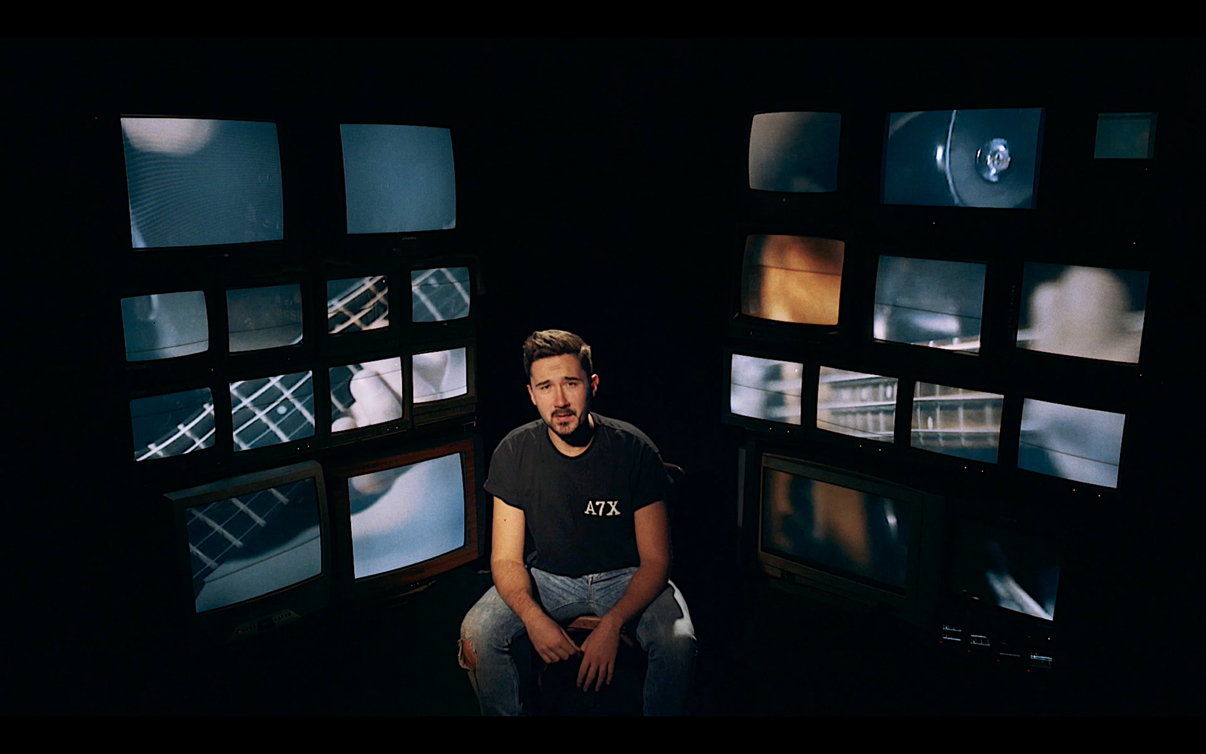 STRANDKØNZERT CRT video wall Raspberry Pi