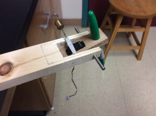 Wooden robotic arm — Toby Goebeler Tic-Tac-Toe arm Raspberry Pi