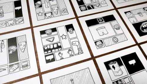 Vomit Comic Robot Cadin Batrack's Raspberry Pi comic-generating thermal printer machine