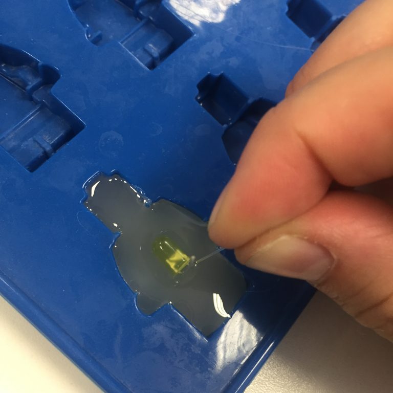 Make your own custom LEDs using hot glue! Raspberry Pi