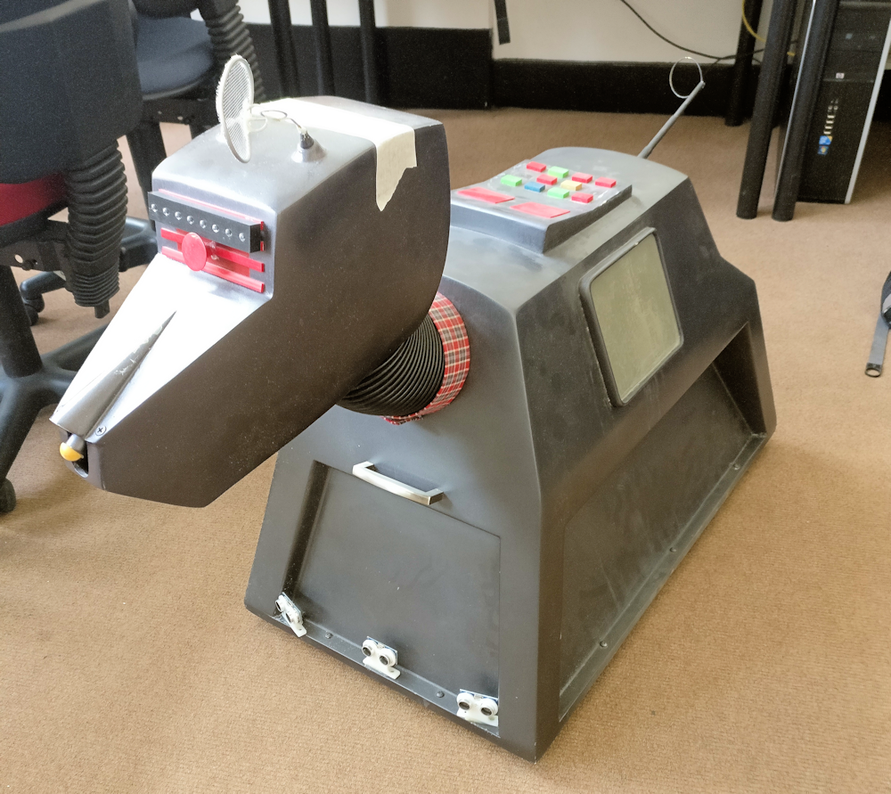 A working original Doctor Who K-9 prop