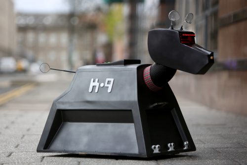 A K-9 replica prop