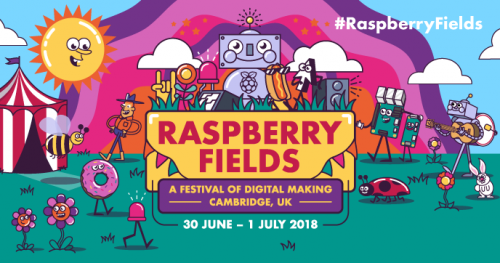 Raspberry Pi two-day digital making event Raspberry Fields