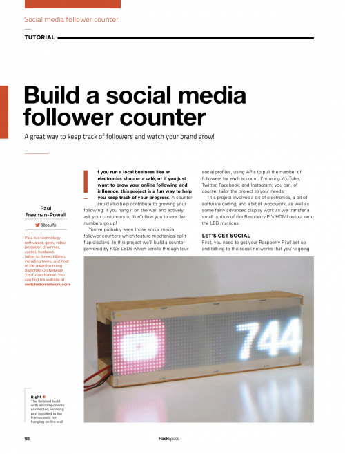 raspberry pi press hackspace magazine