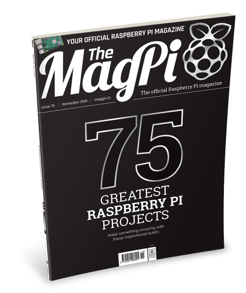 MagPi 75 Raspberry Pi magazine front cover