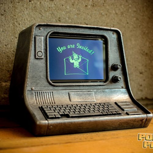 Fallout 4 terminal 3d-printable raspberry pi case