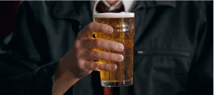 A GIF from the movie Shaun of the Dead - Raspberry Pi Beer Cooler