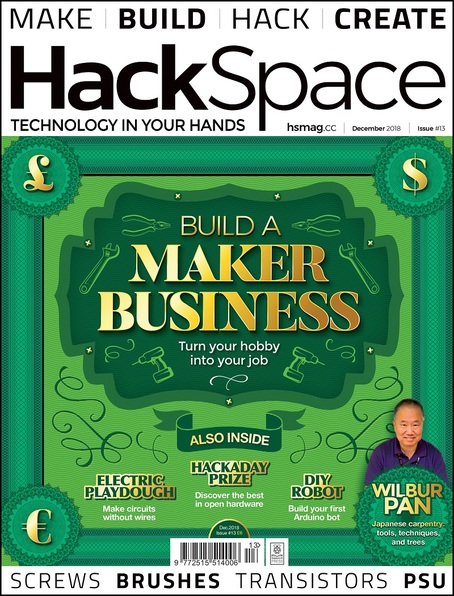 HackSpace issue 13 front cover