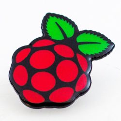 Raspberry Pi Swag - enamel pin