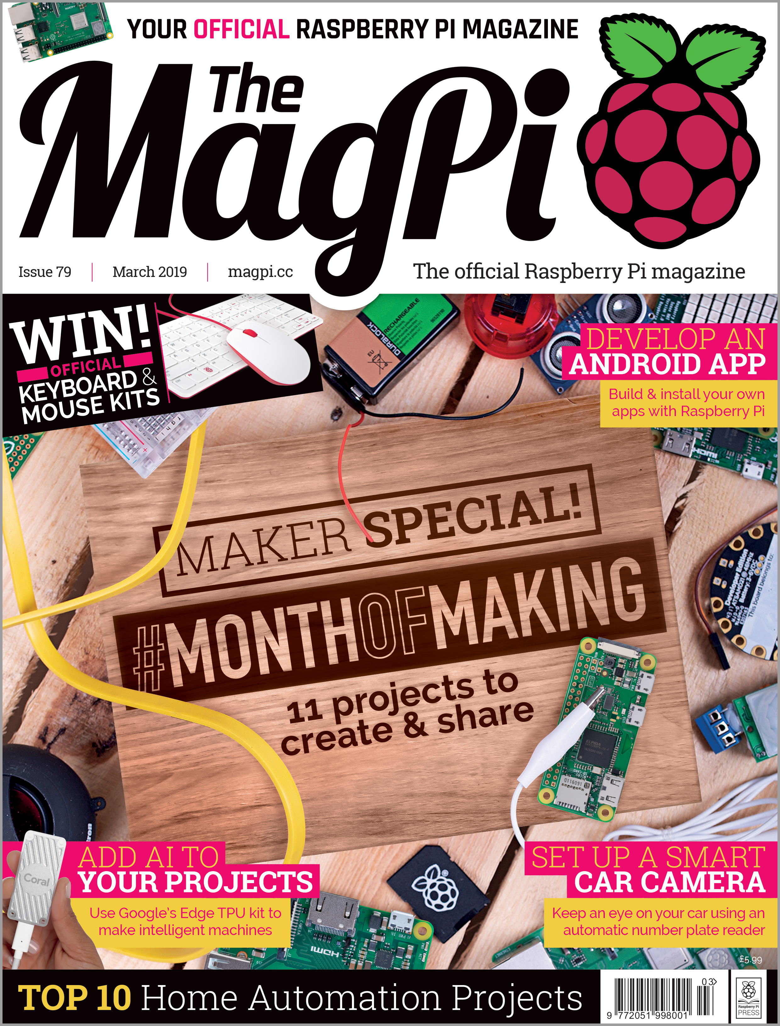 MagPi 79 cover