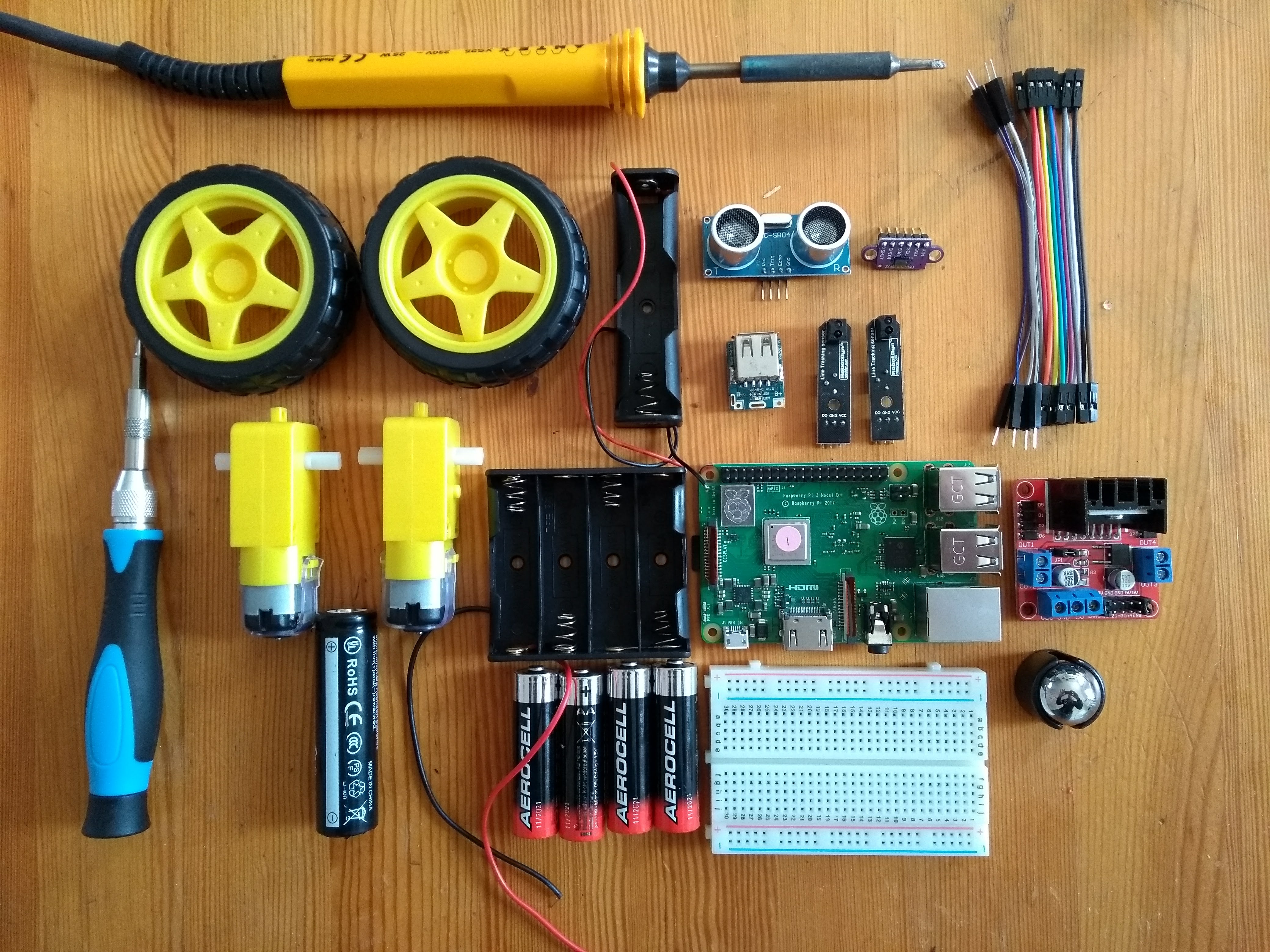 Build a Raspberry Pi robot buggy 
