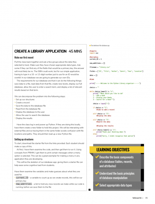 How to build databases using Python and text files | Hello World #9 ...